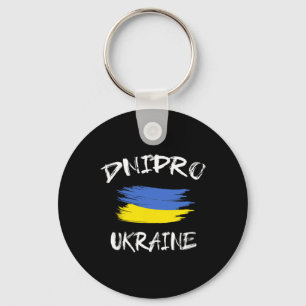 Llavero Dnipro Ucrania Recuerdo Bandera del país ucraniano