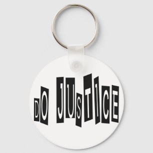 Llavero Do Justice Keychain