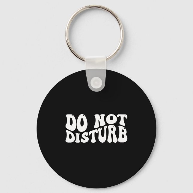 Llavero Do Not Disturb  (Anverso)