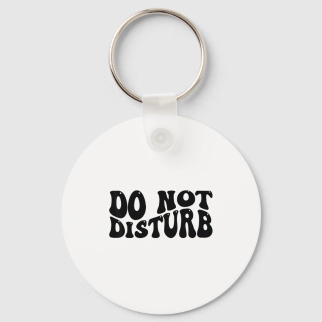 Llavero Do Not Disturb  (Anverso)