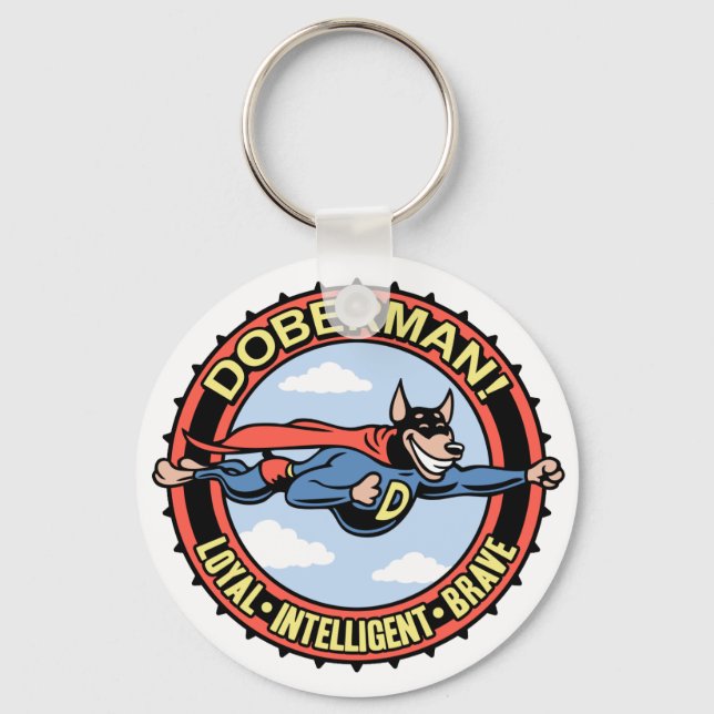Llavero ¡Doberman! (Anverso)