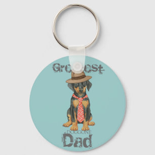 Llavero Doberman Dad