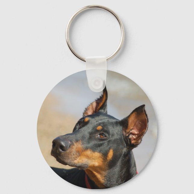 Llavero Doberman Keychain (Anverso)