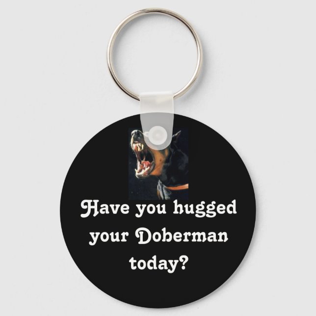 Llavero Doberman Keychain (Anverso)