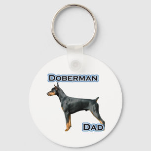 Llavero Doberman Pinscher Dad 4 - Keychain