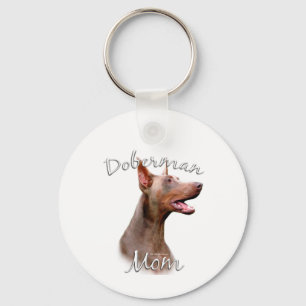 Llavero Doberman Pinscher (Isabella) Mamá 2