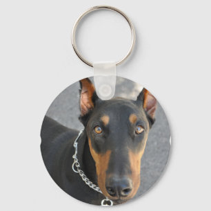 Llavero Doberman Pinscher Keychain