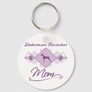 Llavero Doberman Pinscher Mom