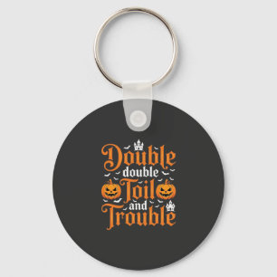 Llavero Doble doble trabajo y problema de Halloween_1