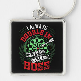 Llavero Doble entrada para comenzar - Dart Player Premium