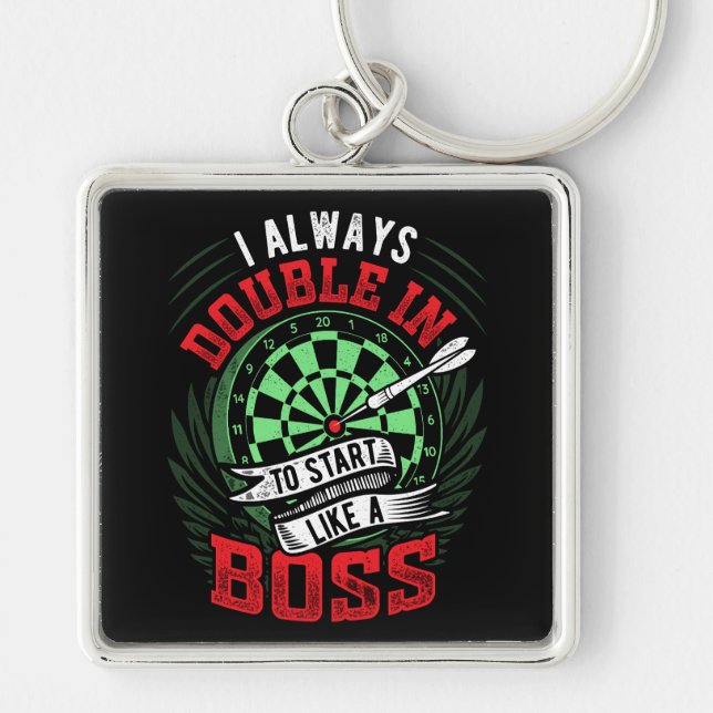 Llavero Doble entrada para comenzar - Dart Player Premium (Frente)