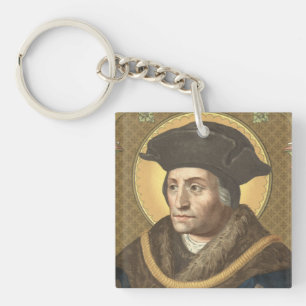 Llavero Doble Imagen St. Thomas More (SAU 026)