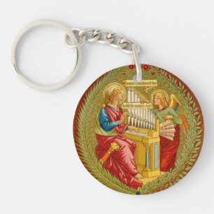 Llavero Doble Sta. Cecilia de Roma (SNV 36)