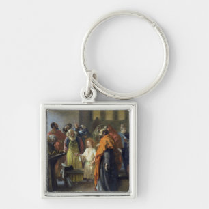 Llavero Doce-año viejo Jesús en el templo, 1851
