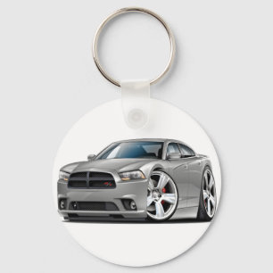 Llavero Dodge Charger RT Silver Car