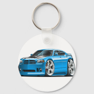 Llavero Dodge Charger Super Bee Blue Car