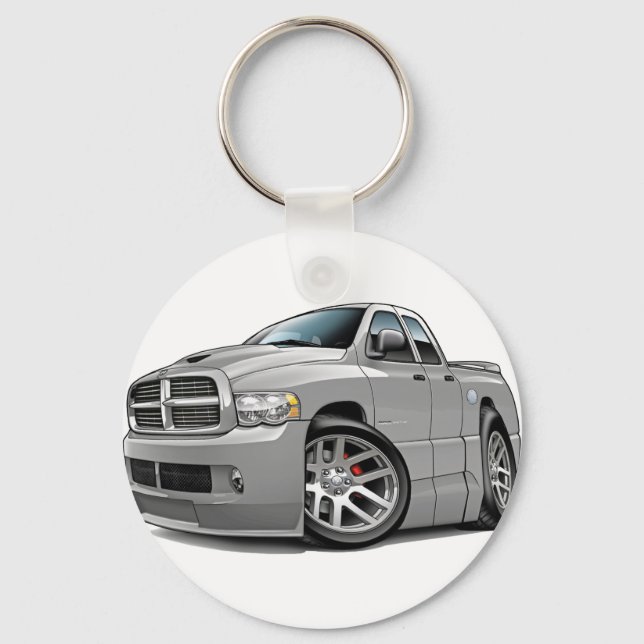 Llavero Dodge SRT10 Ram Dualcab Gray (Anverso)