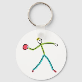 Llavero Dodgeball Stickman