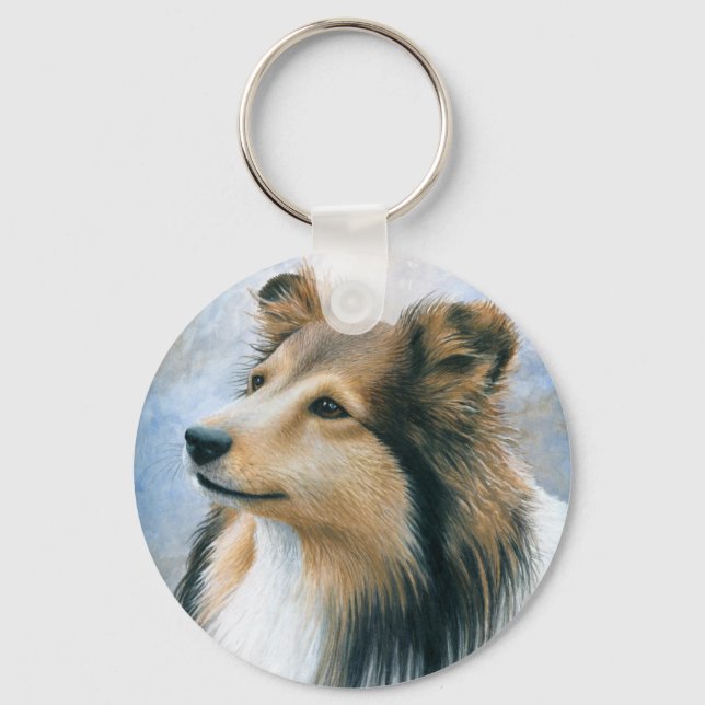 Llavero Dog 122 Sheltie Collie (Anverso)