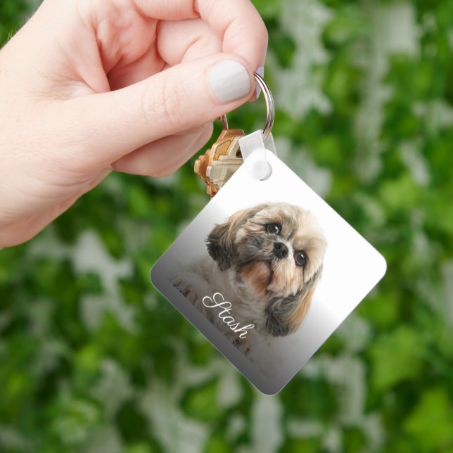 Llavero Dog Dad Cute Fathers Day Keepsake (Mano)