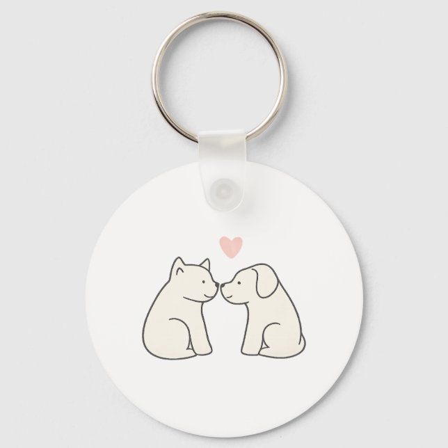 Llavero Dog Love (Anverso)