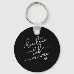 Llavero Dog Lover Chocolate Lab Mama