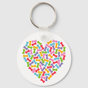 Llavero Dog Lover Heart