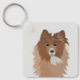 Llavero Dog Mascota Sheltie Dog