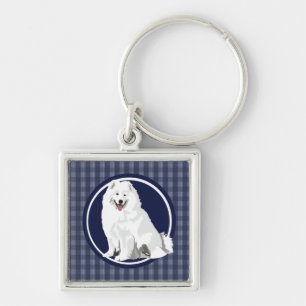 Llavero Dog Samoyed