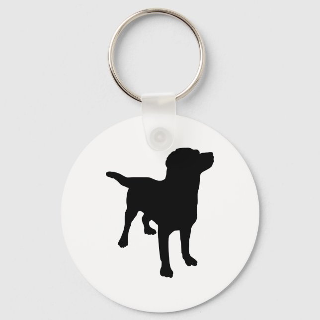 Llavero Dog Silhouette (Anverso)