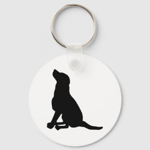 Llavero Dog Silhouette