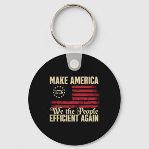 Llavero Doge D.o.e. Hacer Eficiente a Estados Unidos otra