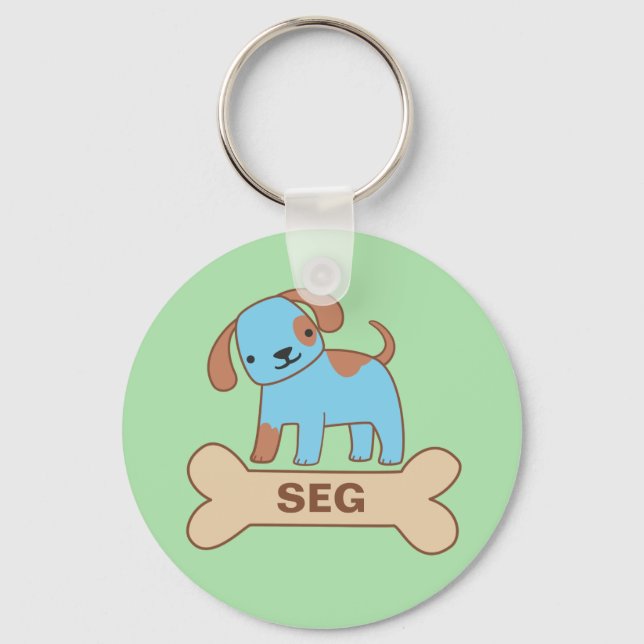 Llavero Doggy Name Tag (Anverso)