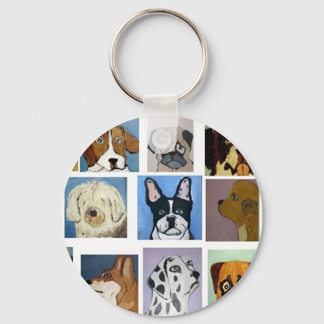 Llavero dogloversdream (Anverso)