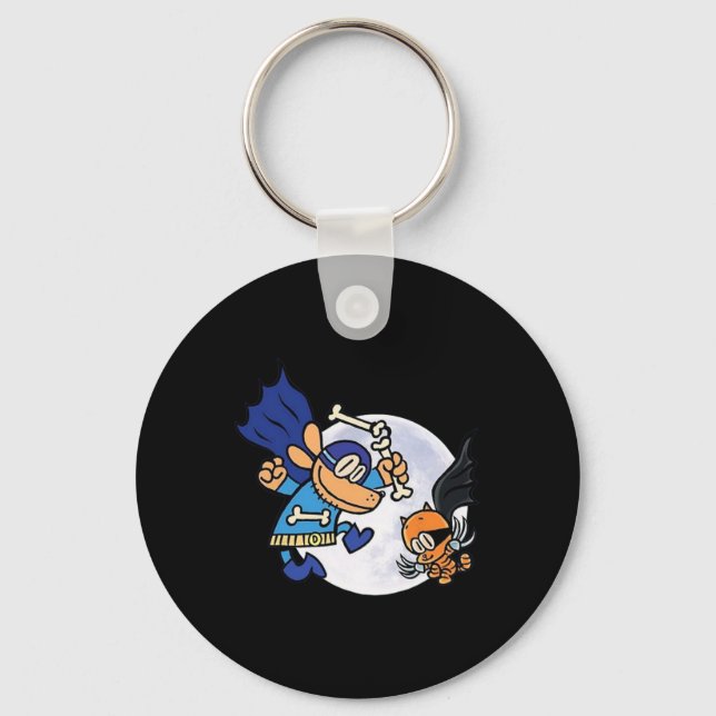 Llavero Dogman Y Cat Esenciales Para Niños (Anverso)