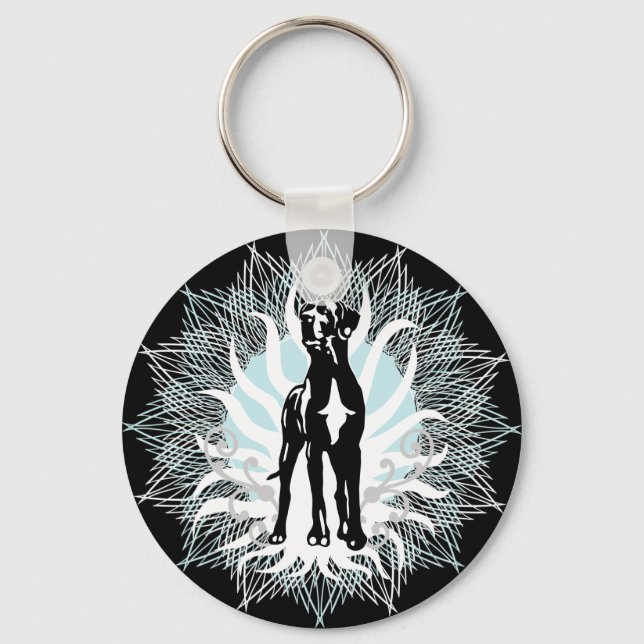 Llavero Dogo Alemán Macho (Anverso)