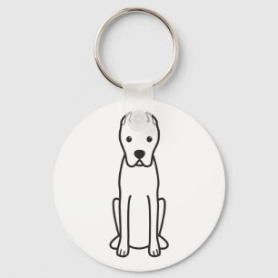 Llavero Dogo Argentino