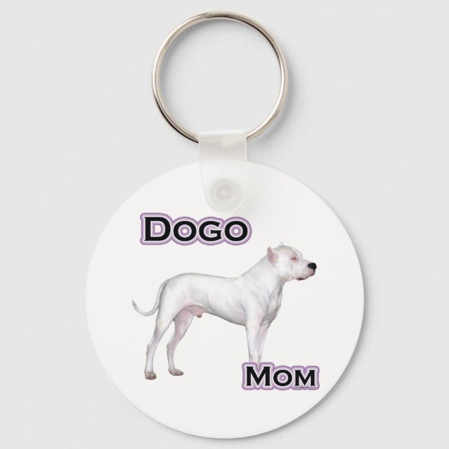 Llavero Dogo Mom 4 - Keychain (Anverso)