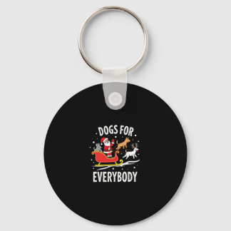 Llavero Dogs For Everybody Santa Funny Christmas Xmas (3)