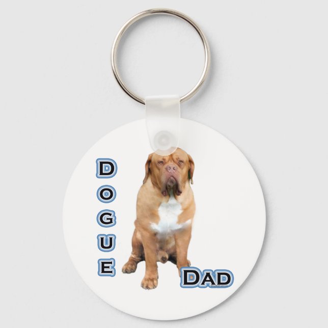 Llavero Dogue Dad 4 - Keychain (Anverso)