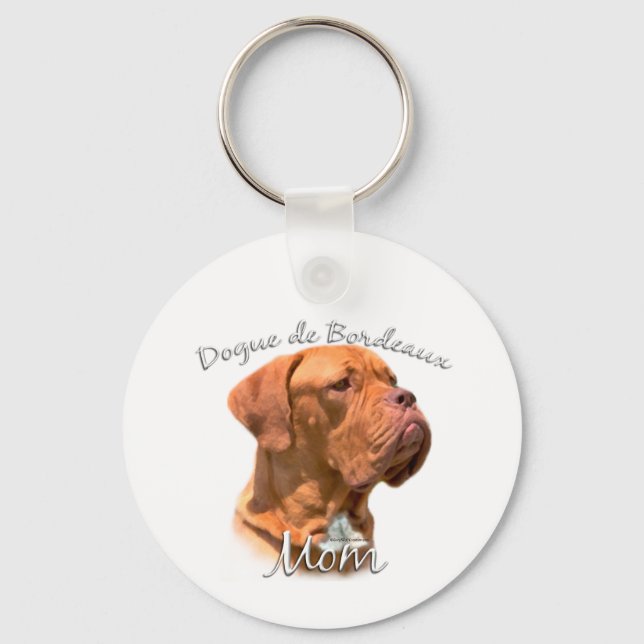 Llavero Dogue de Bordeaux Mom 2 (Anverso)