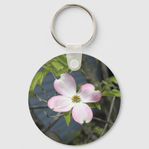 Llavero Dogwood rosa
