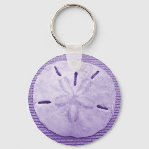 Llavero Dólar de arena de lavanda