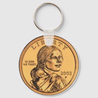 Llavero Dólar de Sacagawea