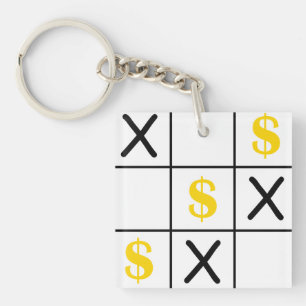 Llavero Dollar Tic Tac Toe