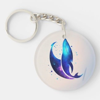 Llavero Dolphin Dreams Acrylic Keychain - Cargar la magia