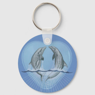 Llavero Dolphin Heart