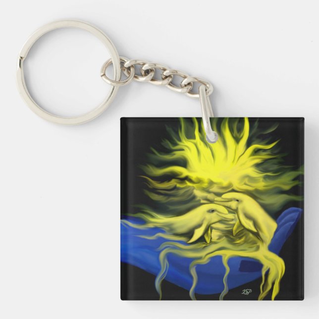 Llavero Dolphin Love (Frente)