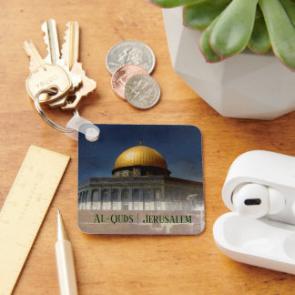 Llavero Dome of the Rock Jerusalem Al-Quds Keychain