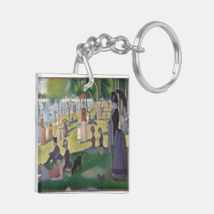 Llavero Domingo en La Grande Jatte por Georges Seurat